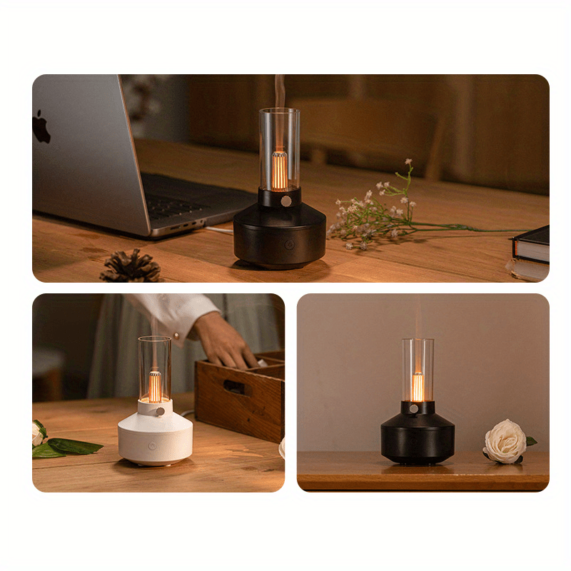 Tooluck USB Aromatherapy Humidifier – 7-Color LED, Quiet, Auto Shut-Off