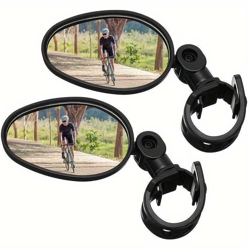 360° Rotatable Convex Bike Rear View Mirror