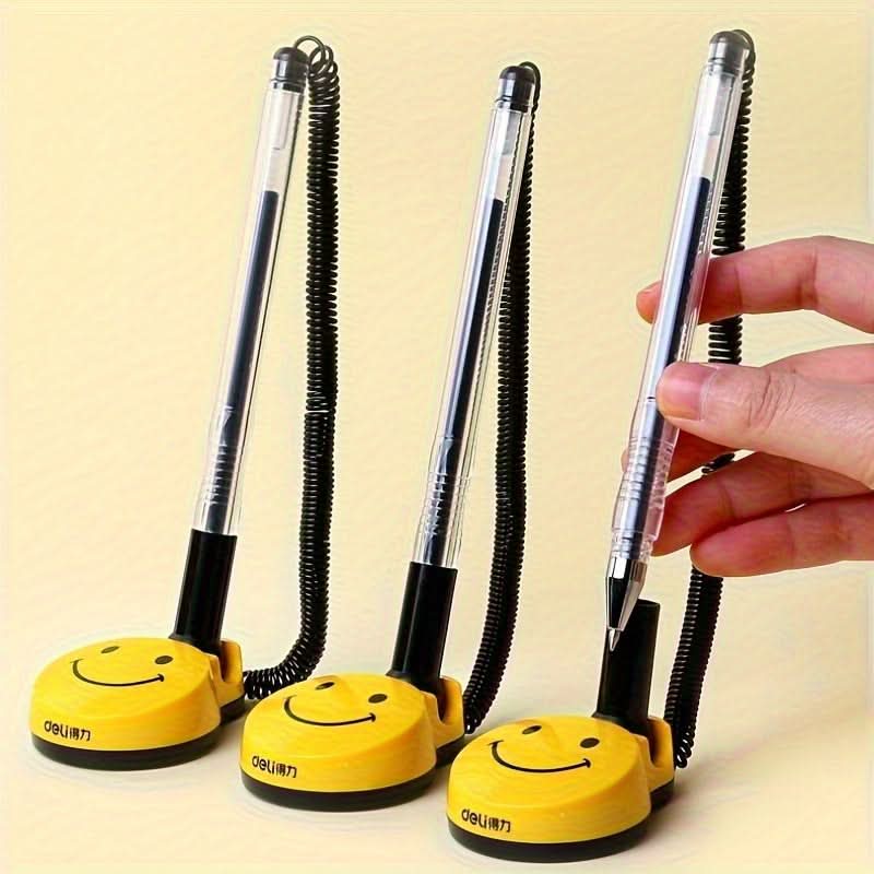 3-Pack Retractable Gel Pens with Fun Design