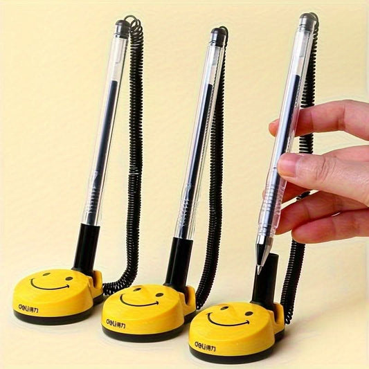 3-Pack Retractable Gel Pens with Fun Design