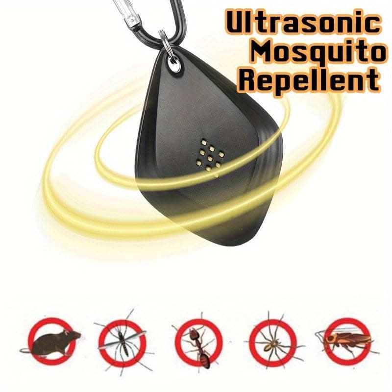 Portable Ultrasonic Mosquito Repellent with USB Charging