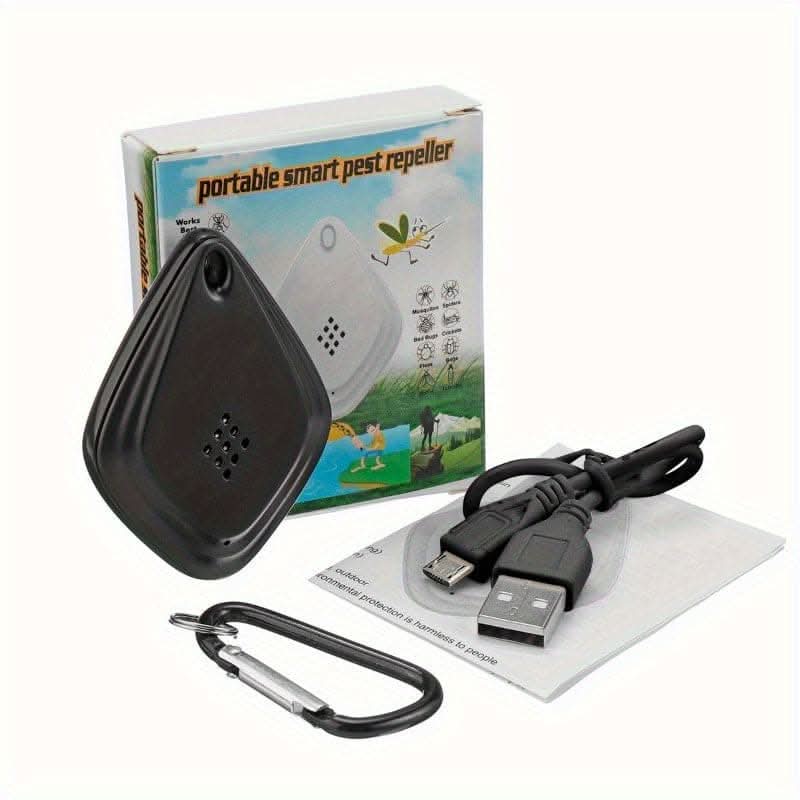 Portable Ultrasonic Mosquito Repellent with USB Charging