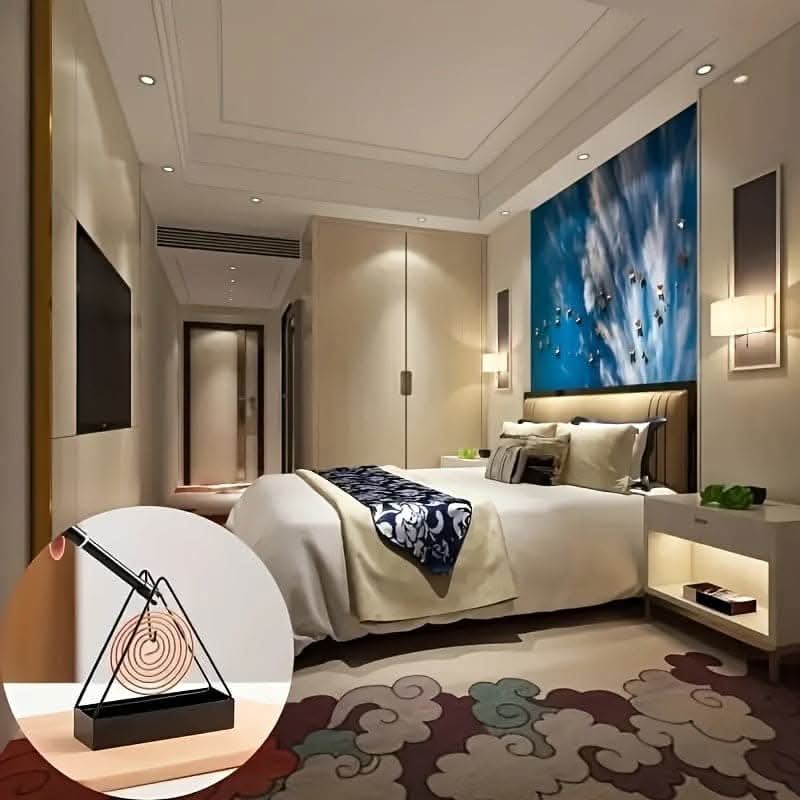 Nordic Style Iron Hanging Mosquito Coil Holder