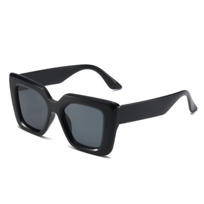 4 Pcs Stylish Large Square Eyeglasses - Anti-Reflective, Durable Frames, Assorted Colors