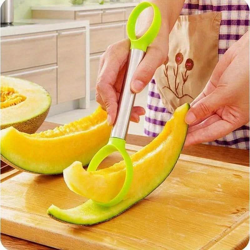 Stainless Steel Fruit Seed Remover Spoons – Ergonomic Scoop Tool (2-pack)