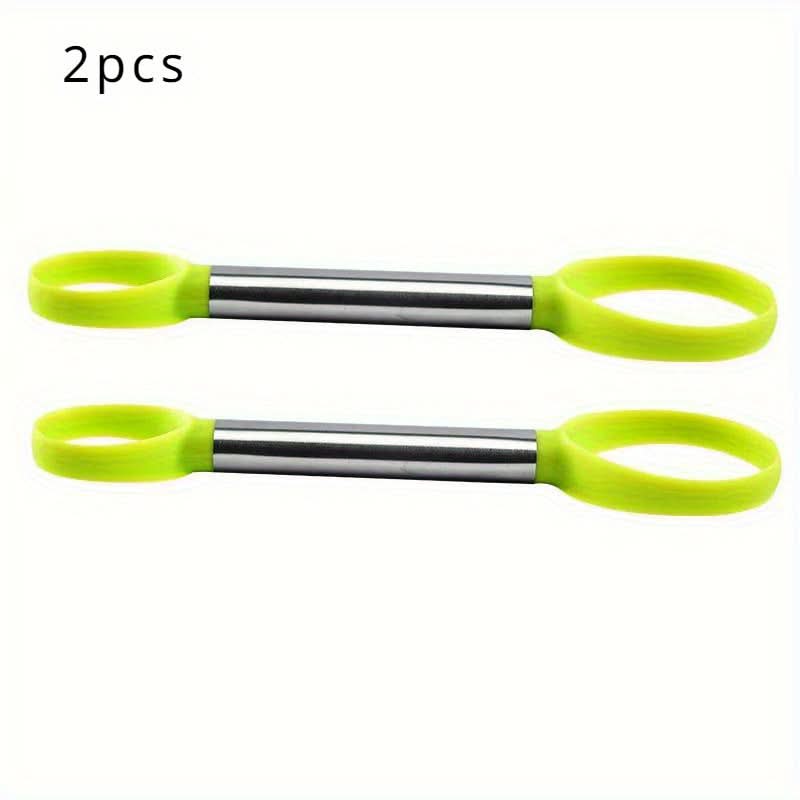 Stainless Steel Fruit Seed Remover Spoons – Ergonomic Scoop Tool (2-pack)