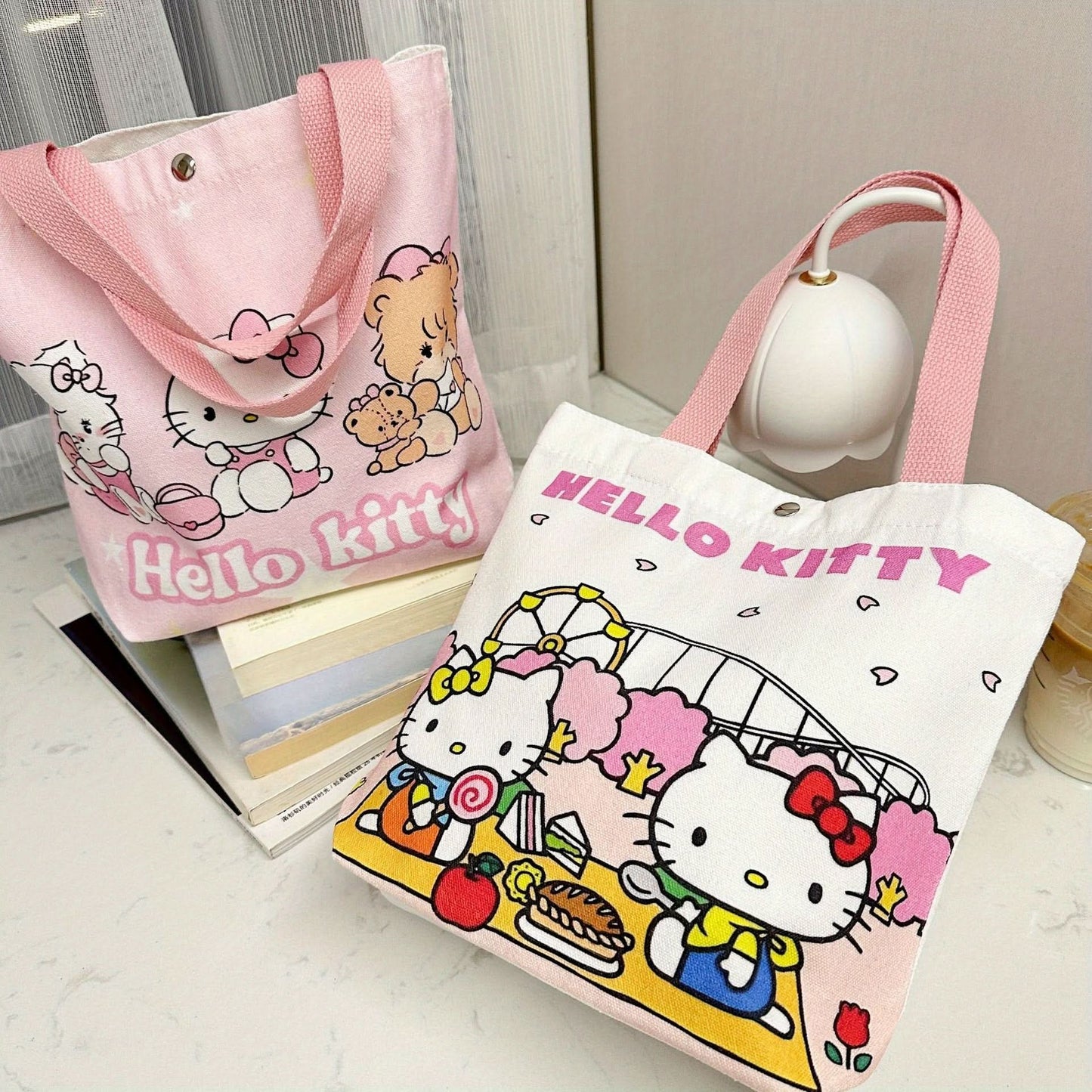 Sanrio Canvas Tote Bag for Kids – Cute & Durable