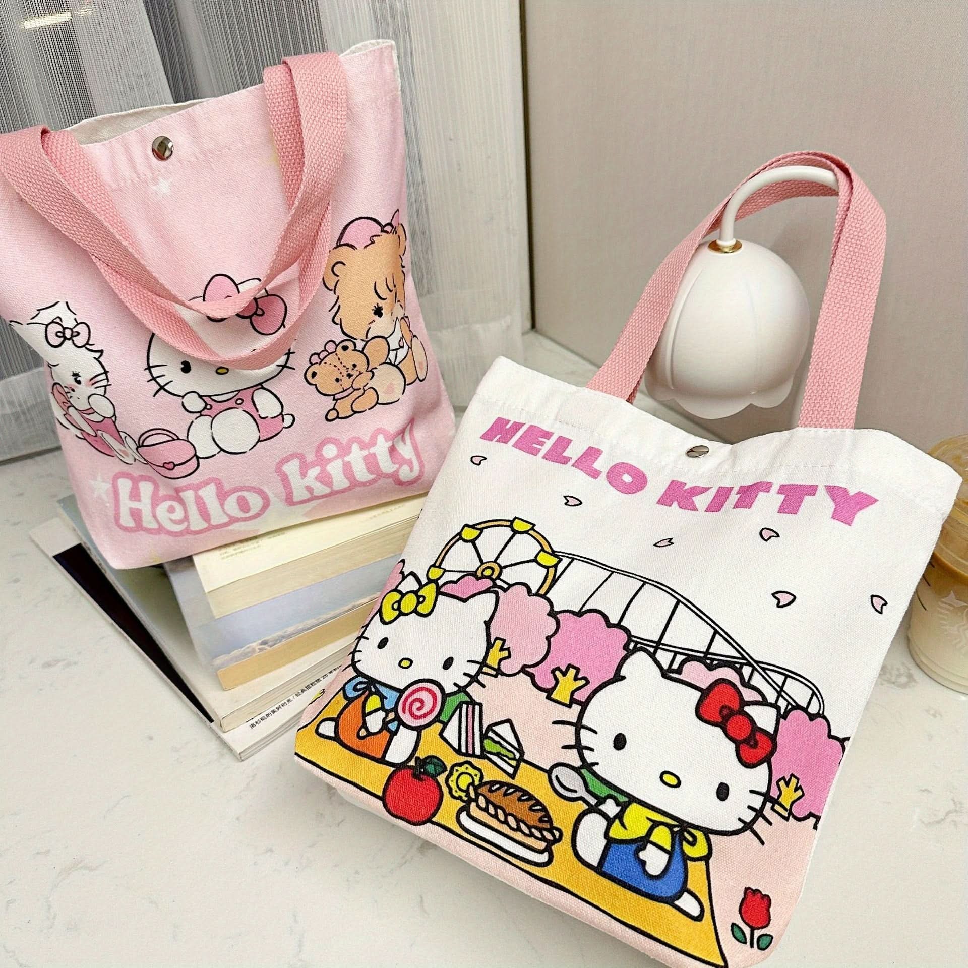Sanrio Canvas Tote Bag for Kids – Cute & Durable