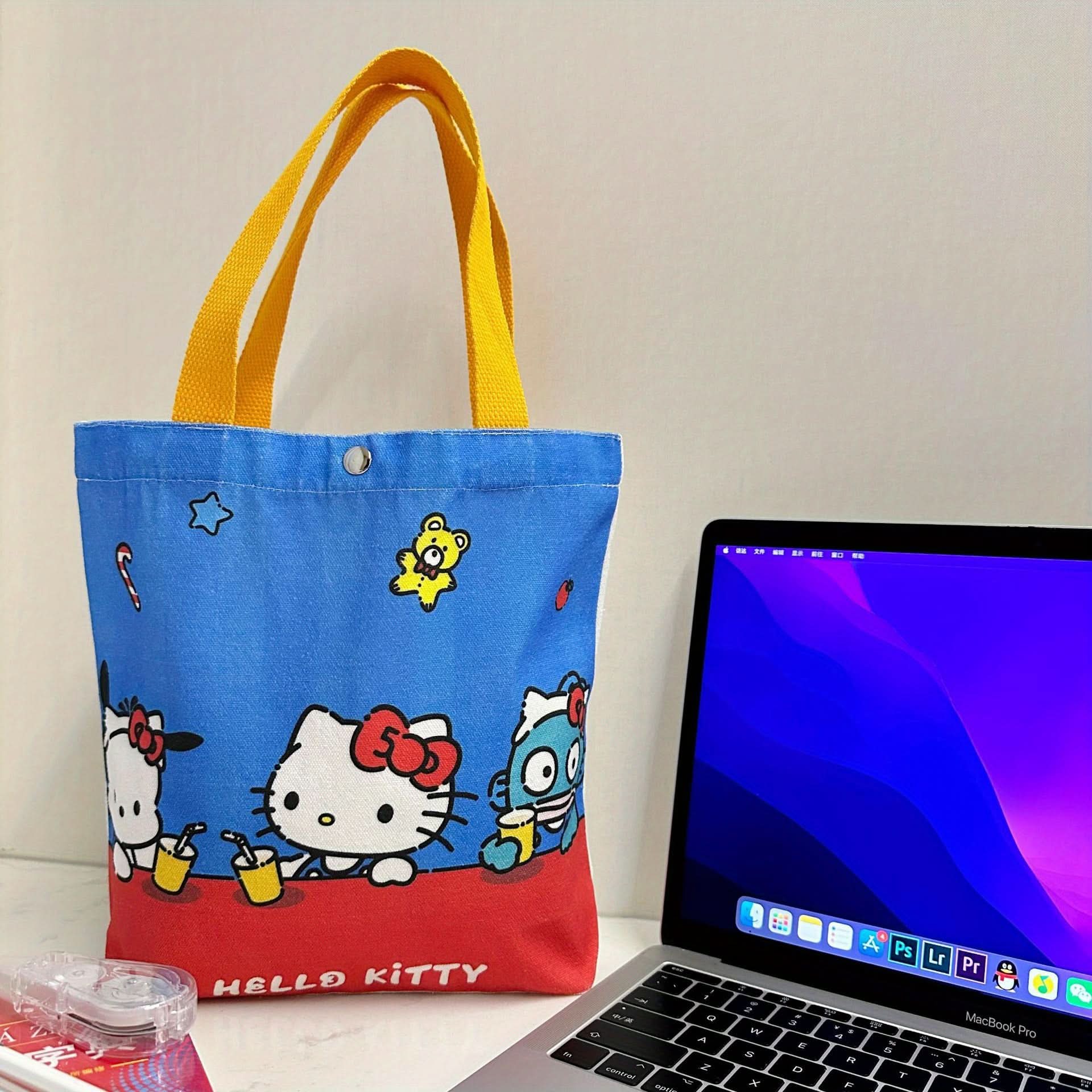 Sanrio Canvas Tote Bag for Kids – Cute & Durable