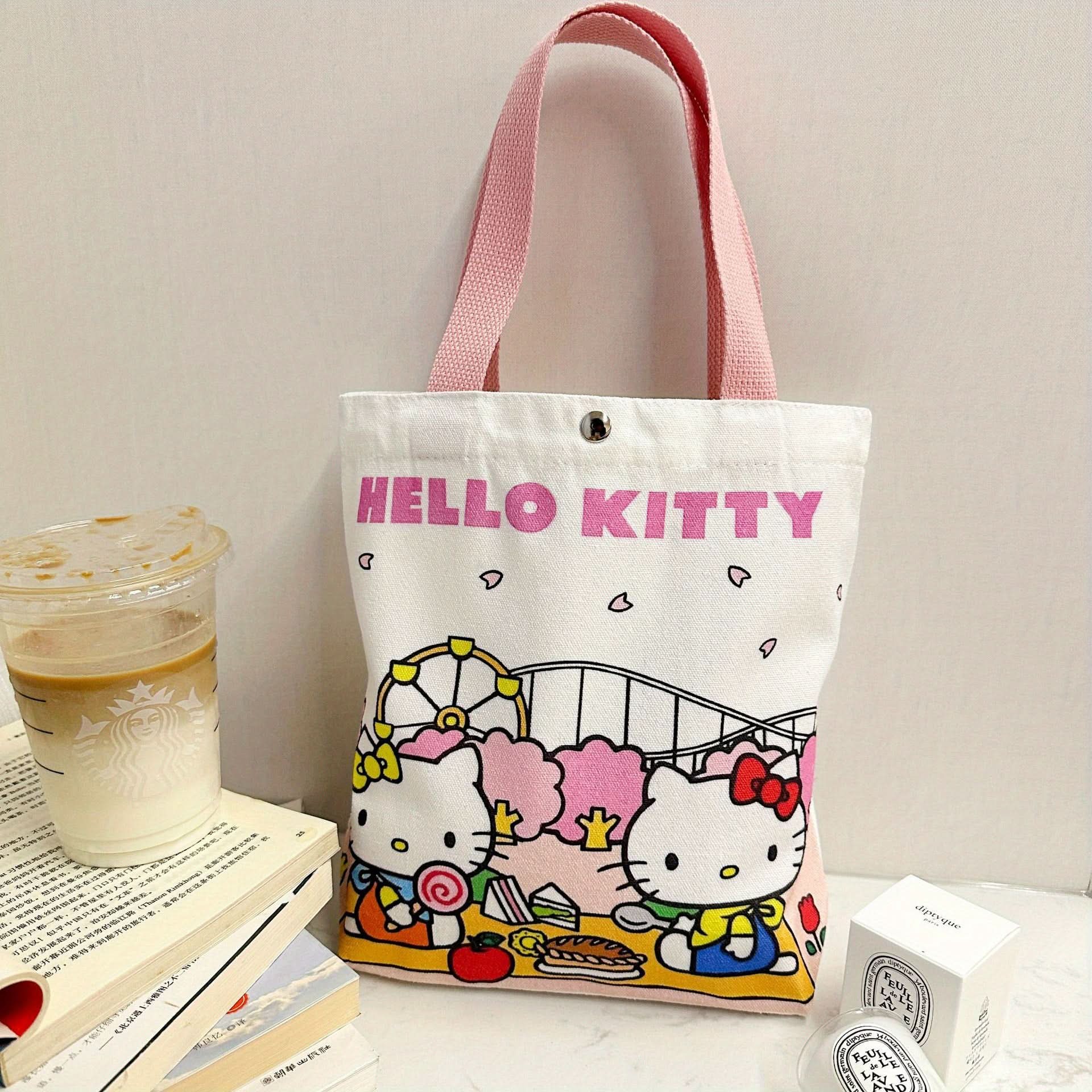 Sanrio Canvas Tote Bag for Kids – Cute & Durable