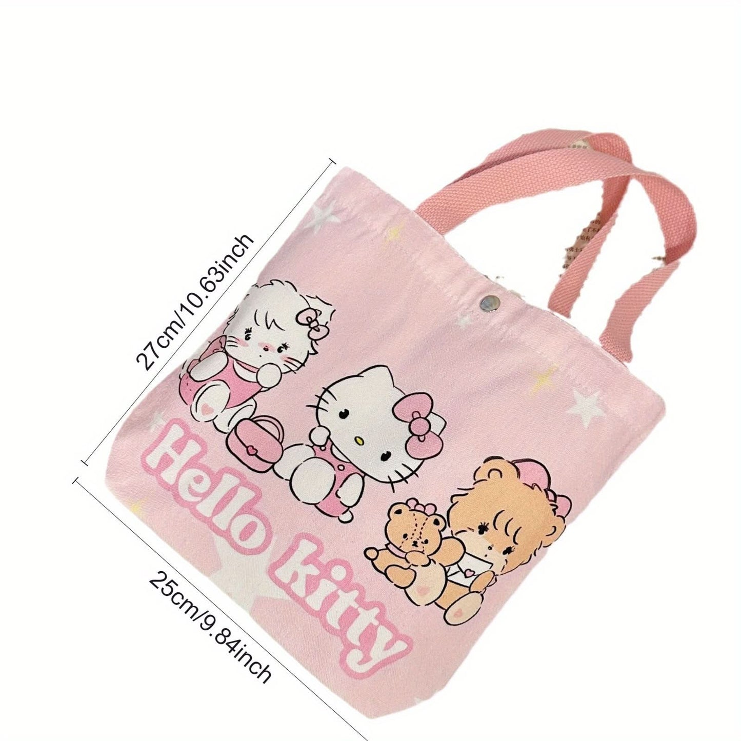 Sanrio Canvas Tote Bag for Kids – Cute & Durable