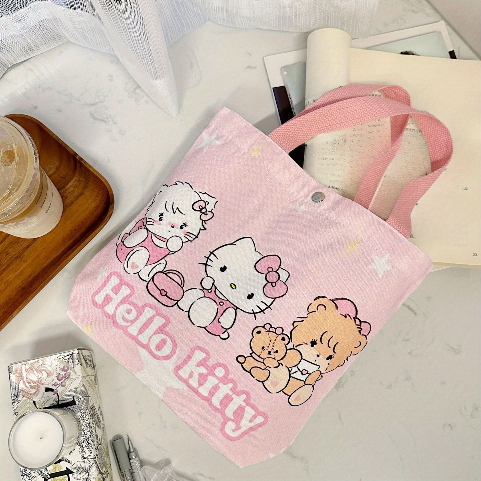 Sanrio Canvas Tote Bag for Kids – Cute & Durable