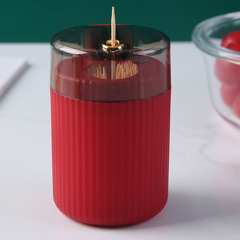 Automatic Pop-Up Toothpick Holder, Elegant Storage Box
