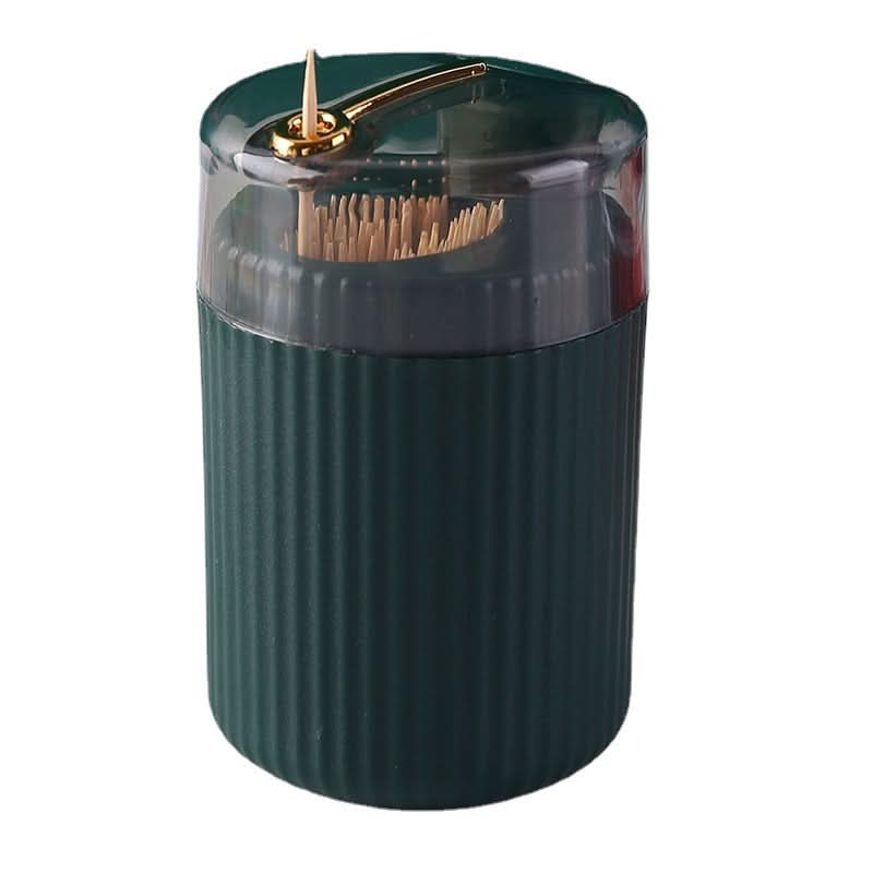 Automatic Pop-Up Toothpick Holder, Elegant Storage Box