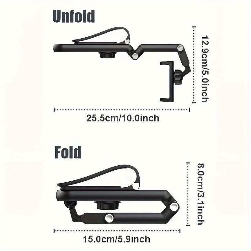 1080° Rotating Car Phone Mount – Multi-Function Clip Holder