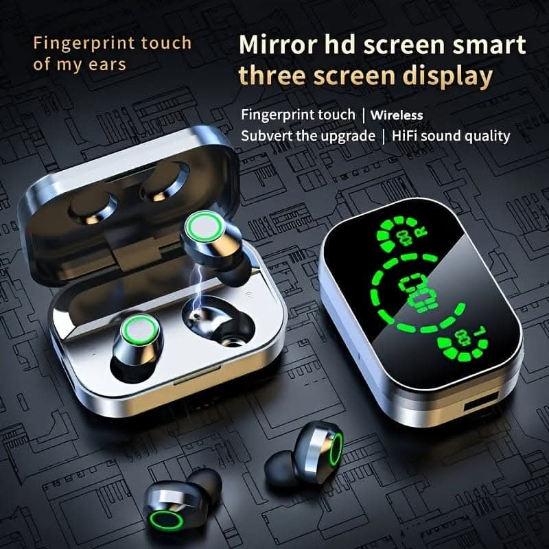 2024 Triple-Screen Smart Wireless Earbud
