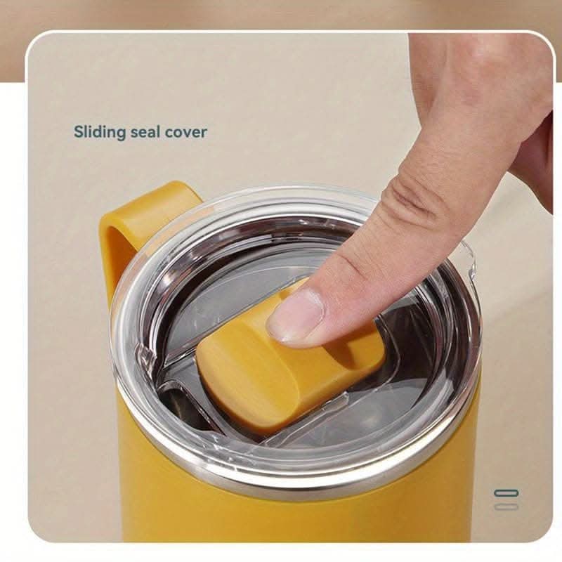 Premium Insulated Stainless Steel Travel Coffee Mug – Spill-Proof and Reusable