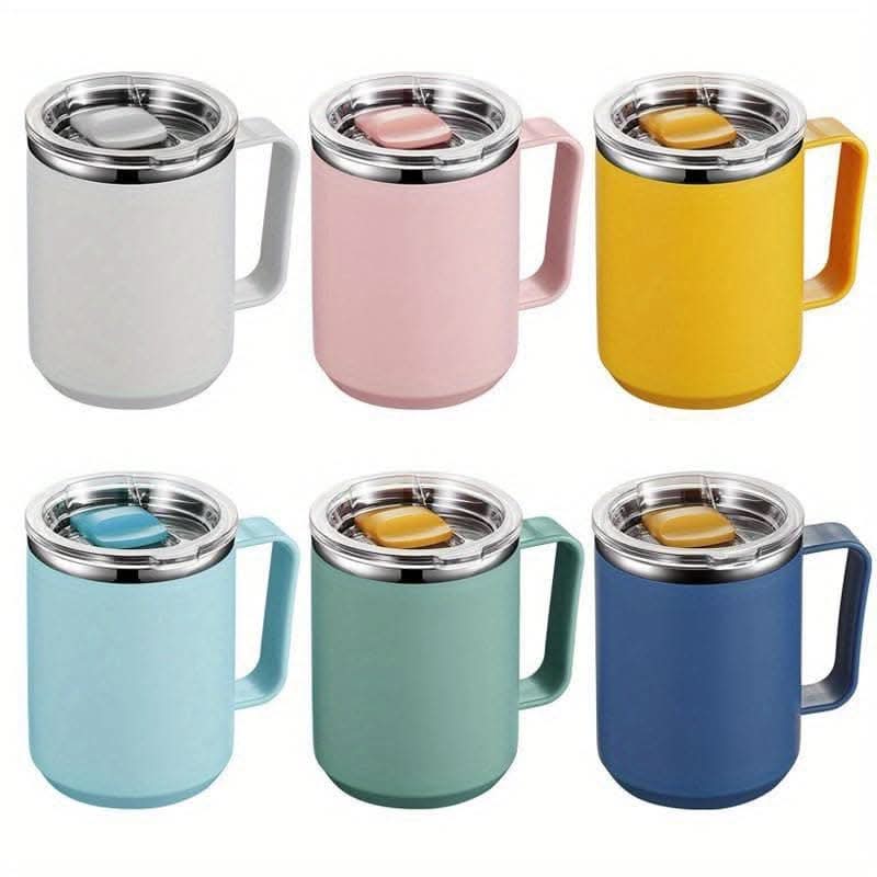 Premium Insulated Stainless Steel Travel Coffee Mug – Spill-Proof and Reusable