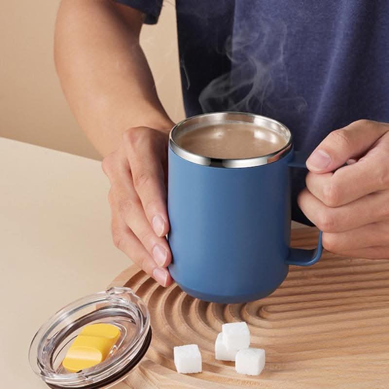 Premium Insulated Stainless Steel Travel Coffee Mug – Spill-Proof and Reusable