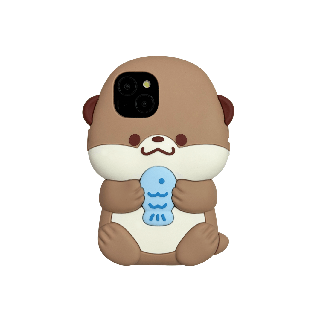 Cute 3D Bear Silicone iPhone Case