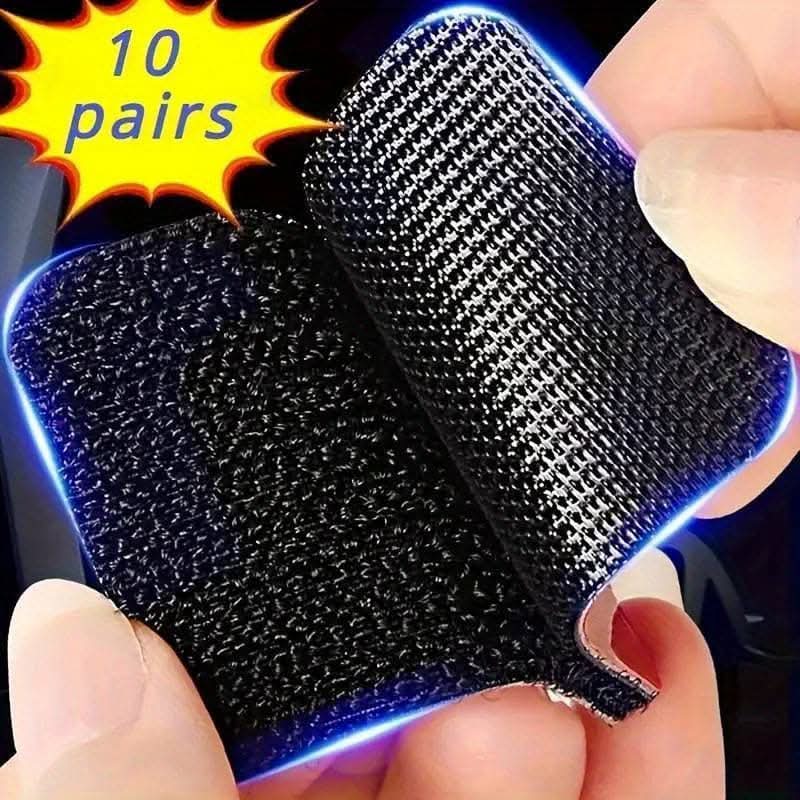 10 Pairs Nylon Hook and Loop Tape – Double-Sided Adhesive Grips
