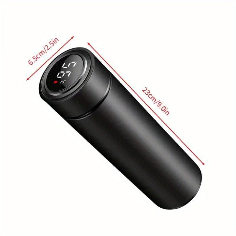 500ml Temperature Display Vacuum Flask – Insulated Water Bottle for Hot & Cold Beverages