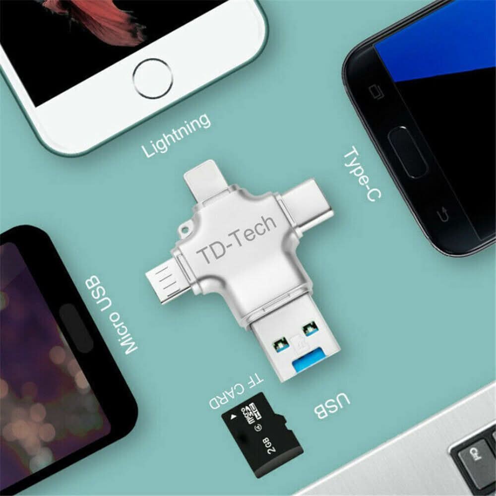 4-in-1 USB 3.0 OTG Flash Drive