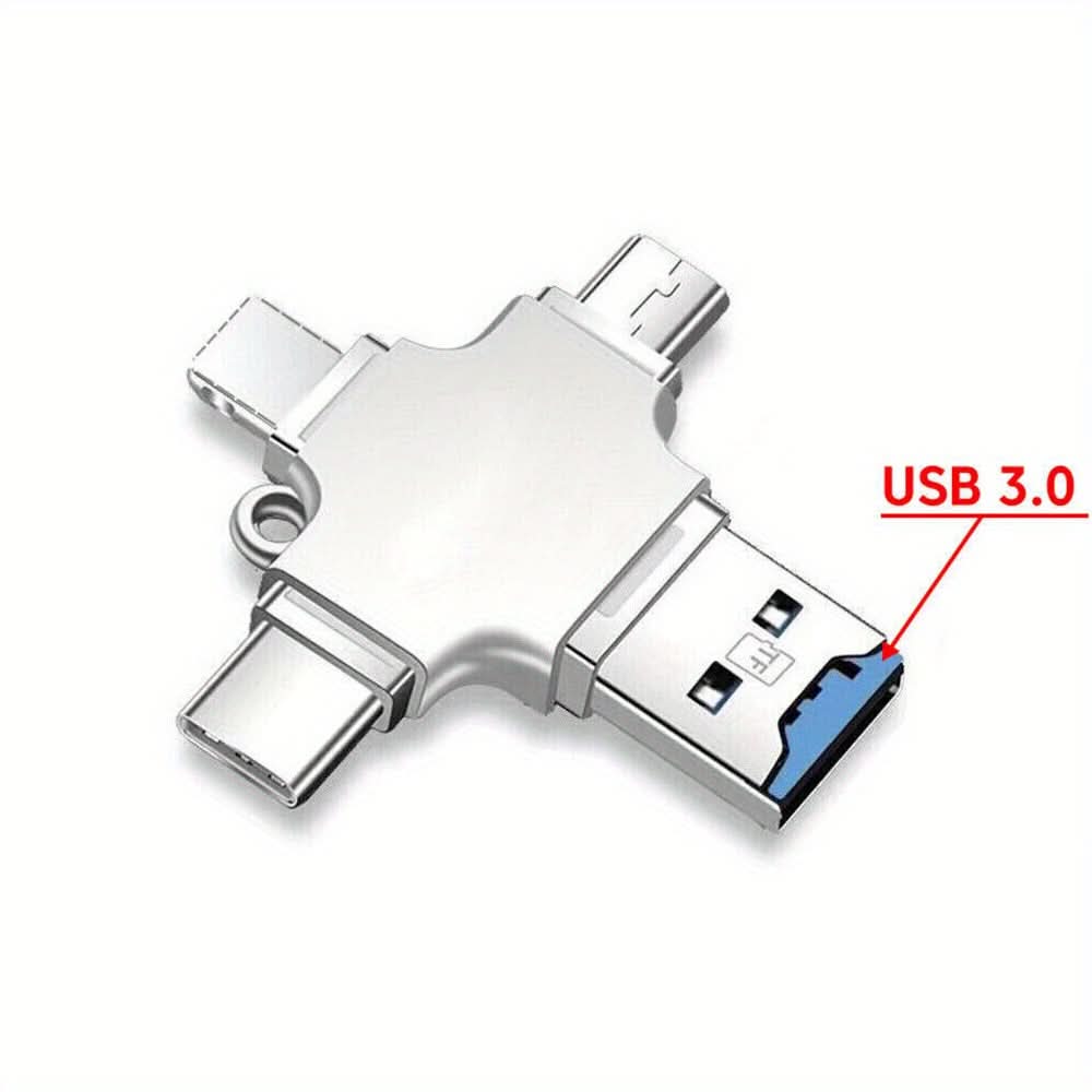 4-in-1 USB 3.0 OTG Flash Drive