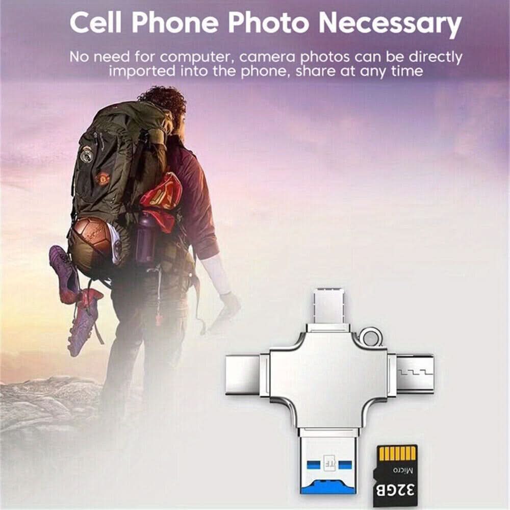 4-in-1 USB 3.0 OTG Flash Drive