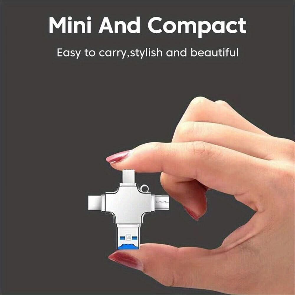 4-in-1 USB 3.0 OTG Flash Drive