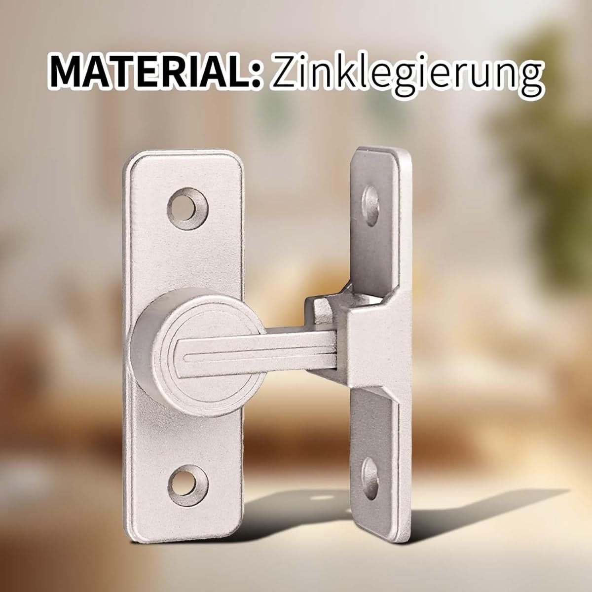 SecureGuard 90-Degree Slide Bolt Lock
