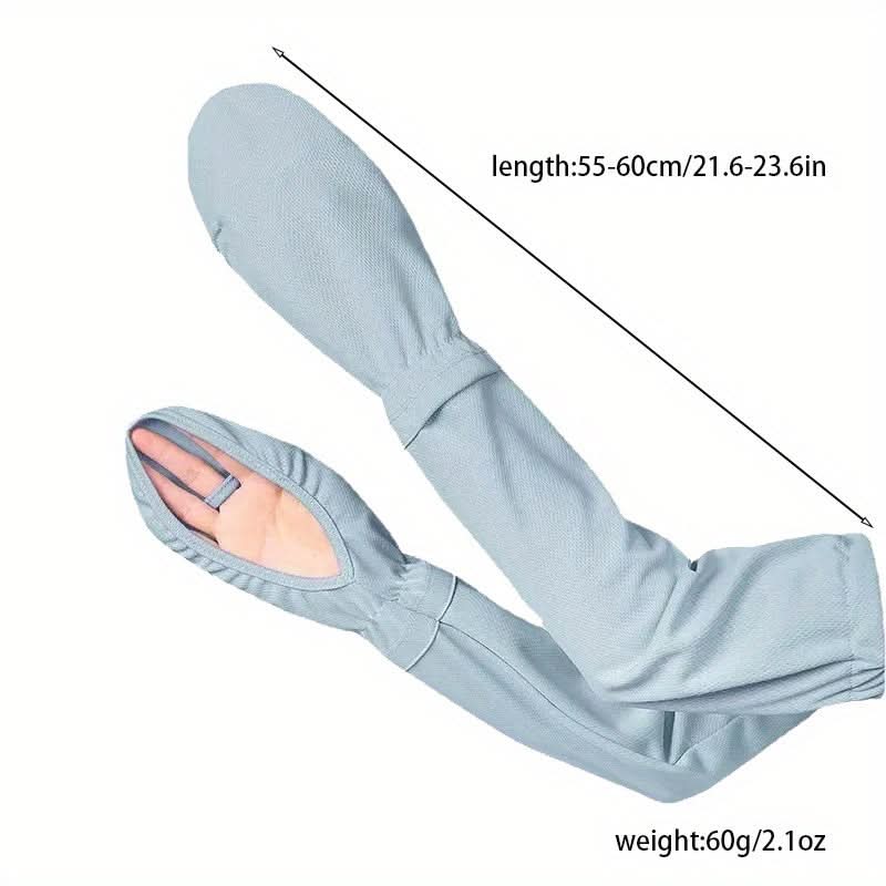 Women's UV Protection Arm Sleeves – Breathable, Quick-Dry Sun Gloves