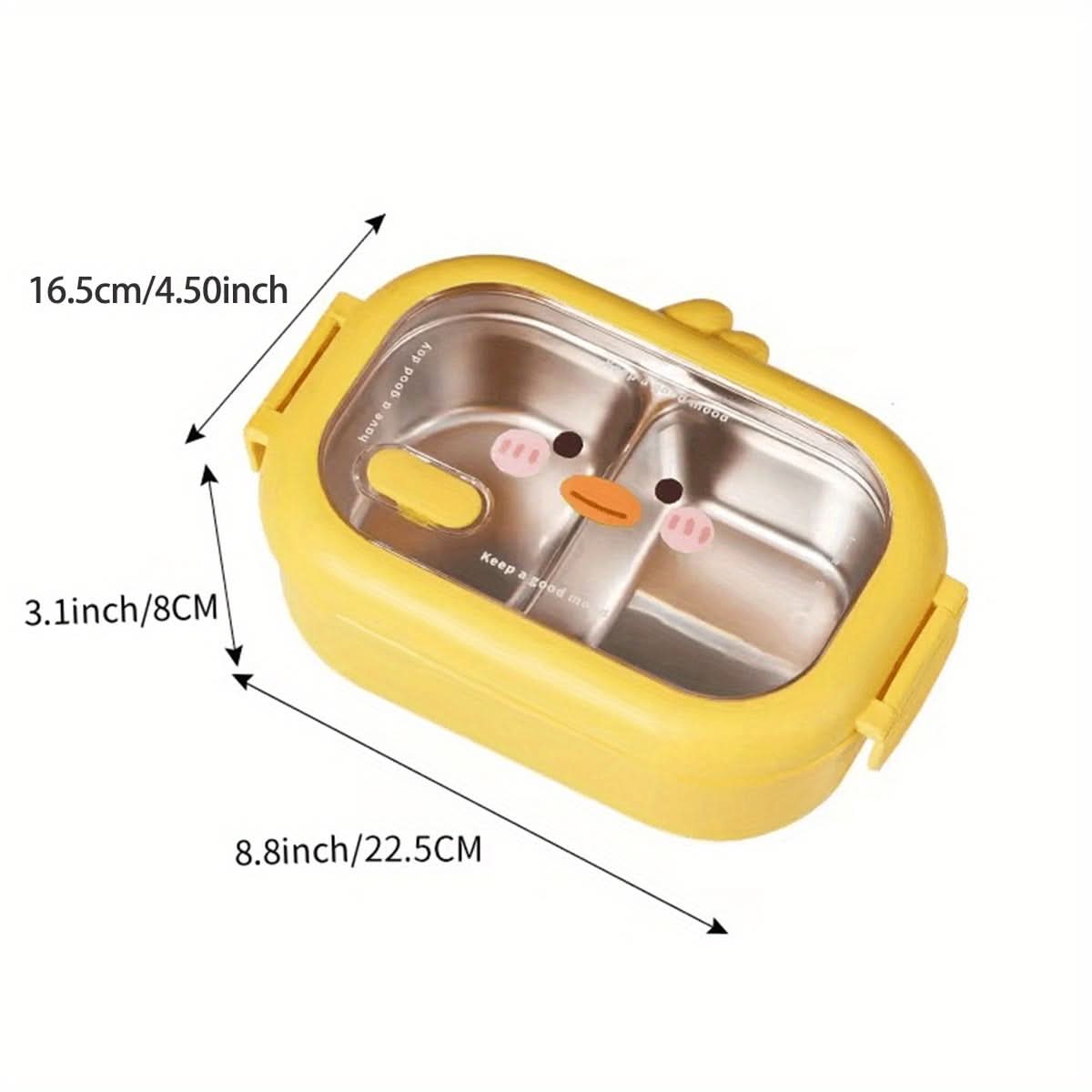 Cartoon Leakproof Stainless Steel Bento Box