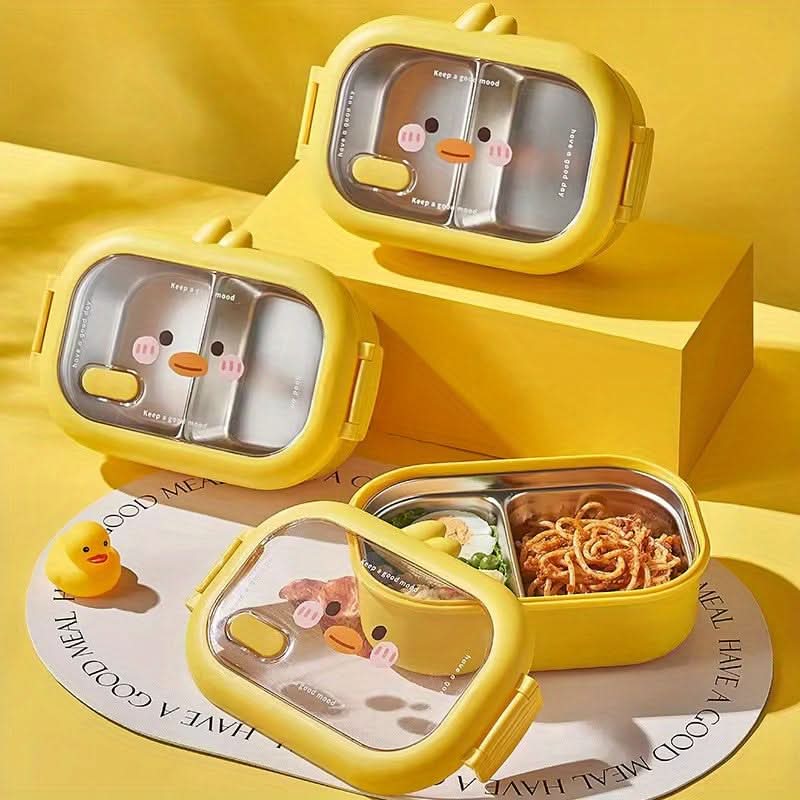 Cartoon Leakproof Stainless Steel Bento Box