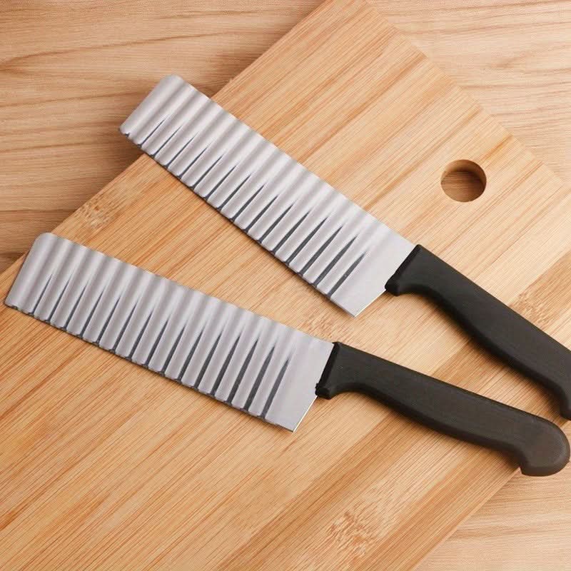 Stainless Steel Wavy Vegetable Cutter Tool