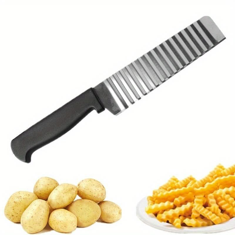 Stainless Steel Wavy Vegetable Cutter Tool