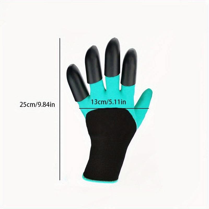 Waterproof Garden Gloves with Claws for Digging & Planting