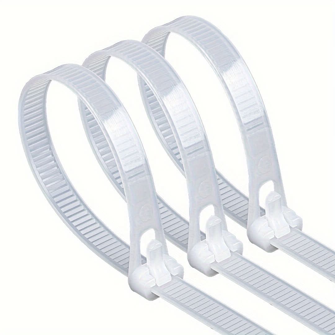 100pcs Reusable Nylon Cable Ties