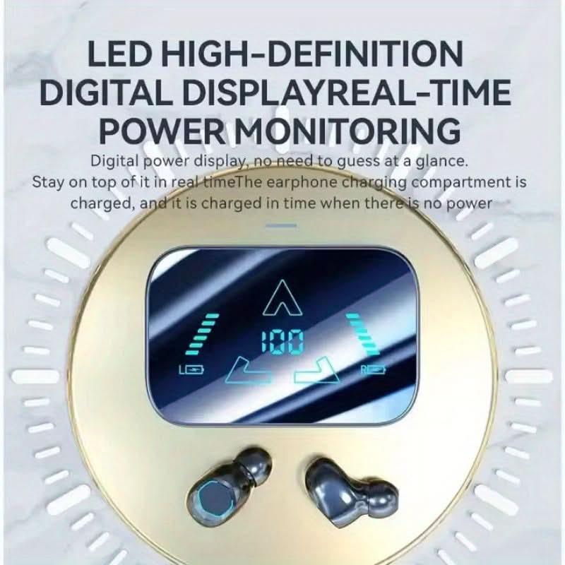 Wireless Earphones with Hi-Fi Sound, Noise Reduction
