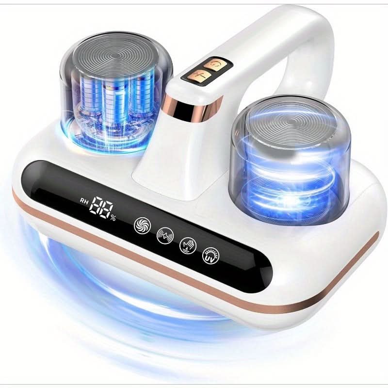 Cordless UV Sterilization Duster - Large Suction Bed & Sofa Brush