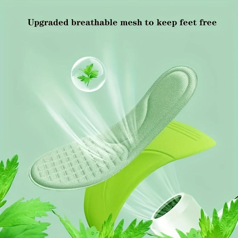 Breathable Sports Insoles – Sweat-Absorbing, Non-Slip Cushioning