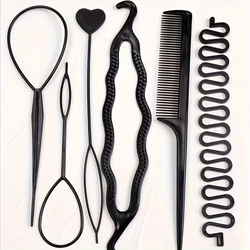 6pcs Women’s Hair Styling Tool Set