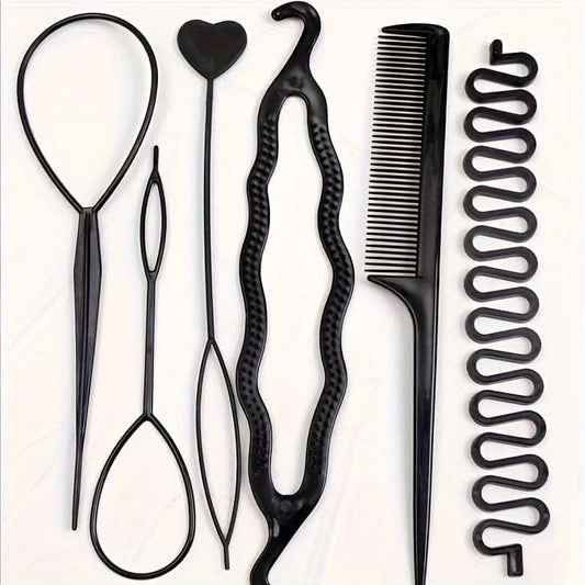 6pcs Women’s Hair Styling Tool Set