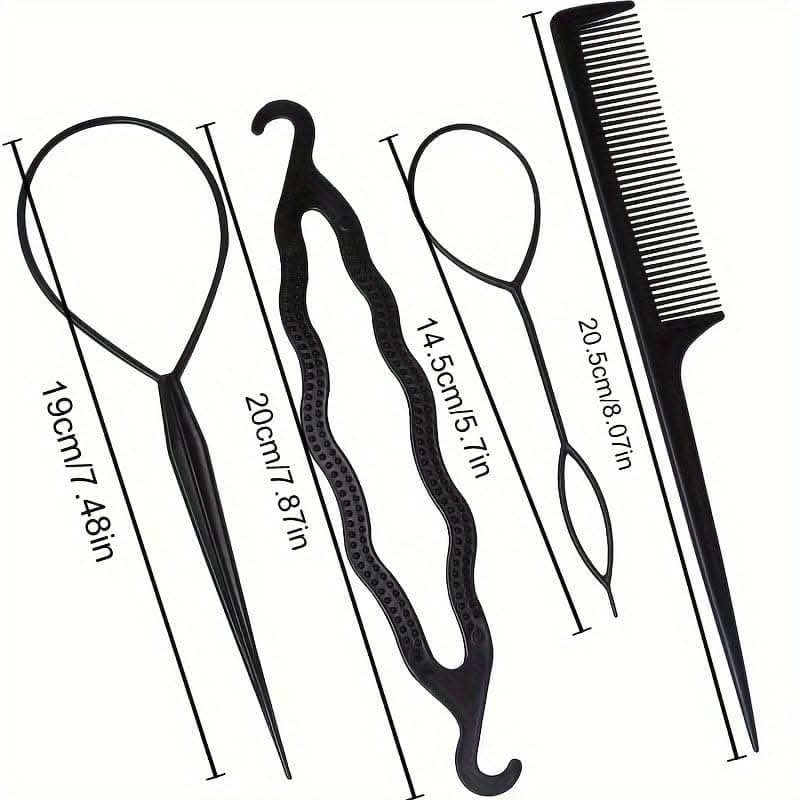6pcs Women’s Hair Styling Tool Set