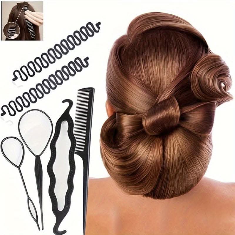 6pcs Women’s Hair Styling Tool Set