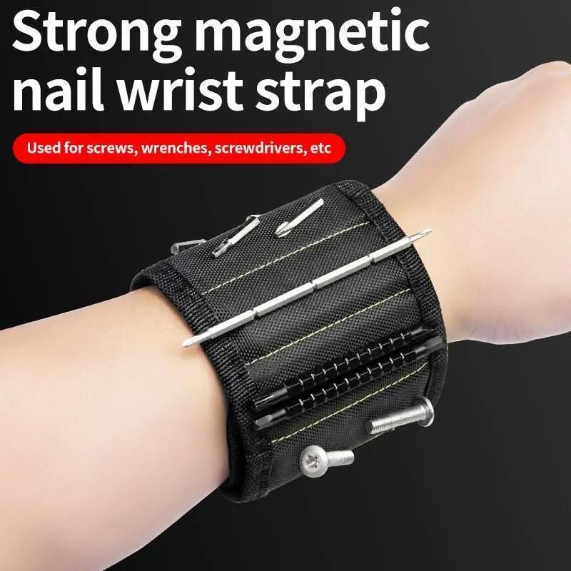 Magnetic Wristband Tool Holder Strap