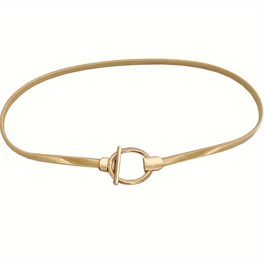 Vintage Gold Chain Waist Belt for Women