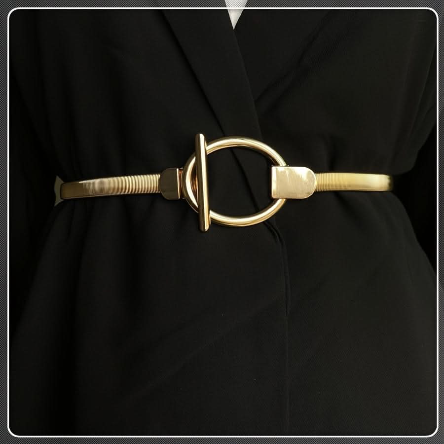 Vintage Gold Chain Waist Belt for Women