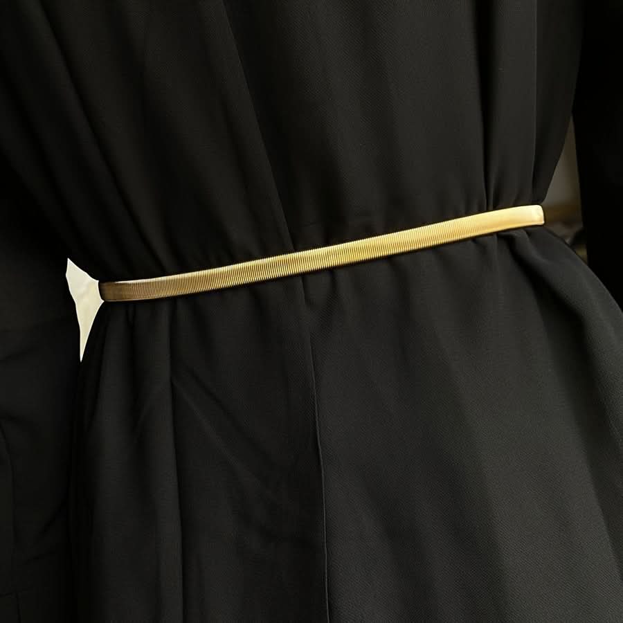 Vintage Gold Chain Waist Belt for Women