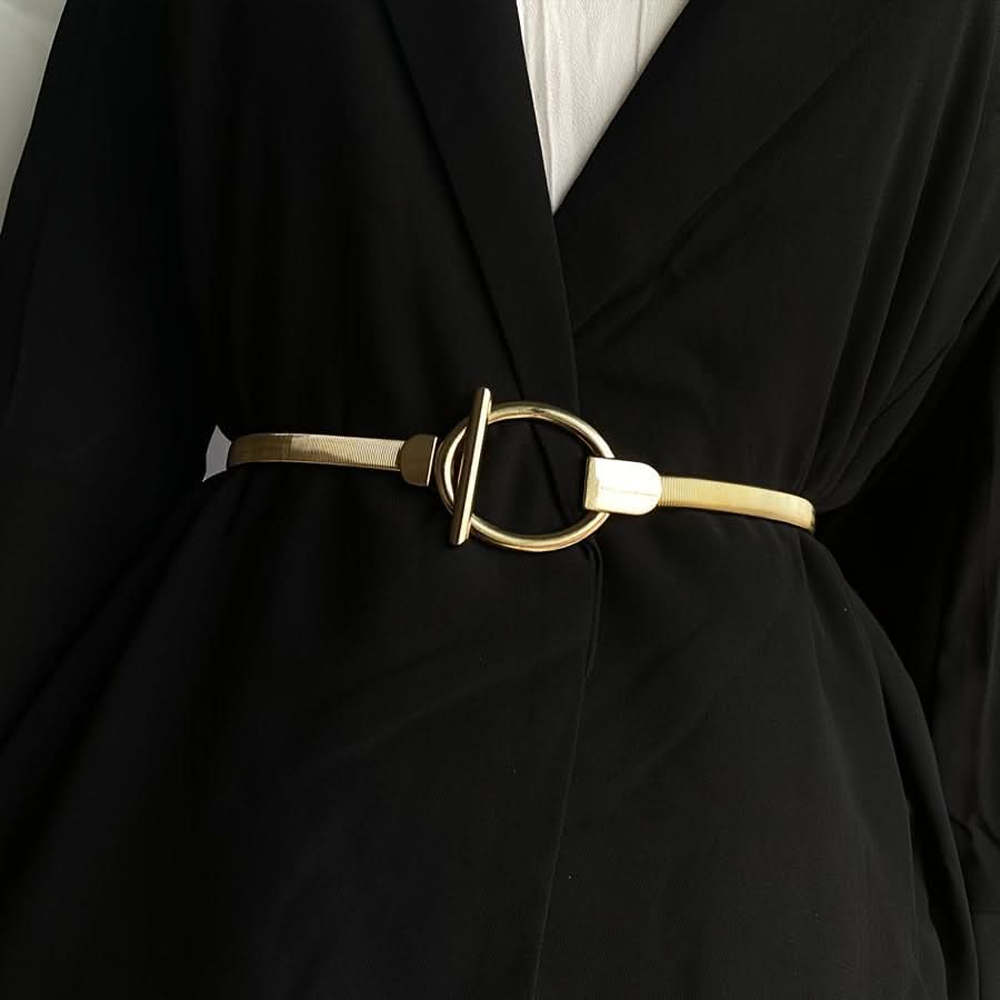 Vintage Gold Chain Waist Belt for Women